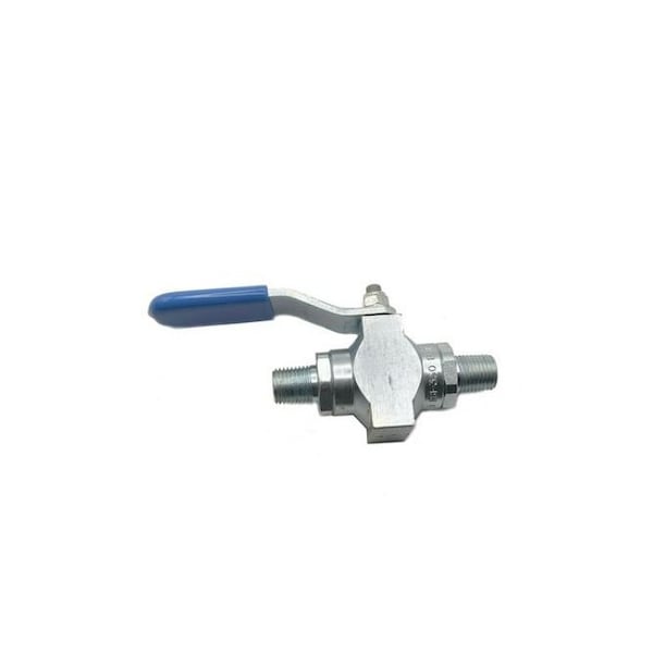 1/4in NPT x 1/4in NPT 5000 PSI Ball Valve, Replacement Part for Graco and Sherwin-Williams